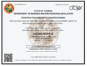 State of Florida Department of Business and Professional Regulation, Community Association Managers | Sapphire Pools of Florida, Inc.